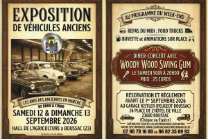 Exposition de véhicules anciens