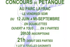 Concours de pétanque