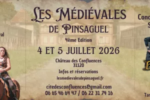 LES MÉDIEVALES DE PINSAGUEL 2026