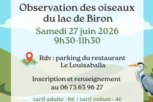 Sortie Nature : Observation des oiseaux