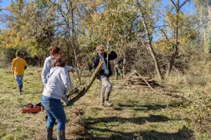 Chantiers d'automne aux Prairies du Fouzon