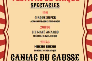 Festival de Cirque à Caniac-du-Causse