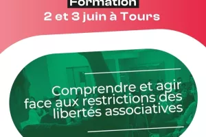 Formation - Comprendre et agir face aux restrictions des libertés associatives