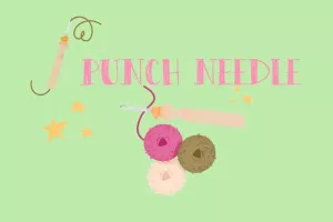 Atelier broderie punch needle