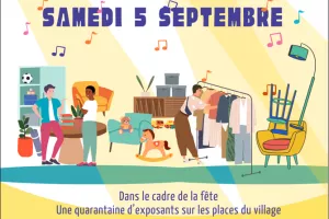 Vide-grenier à Ginouillac