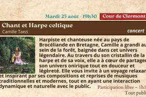 Festival Re-naissance à Figeac : "chant et harpe celtique"