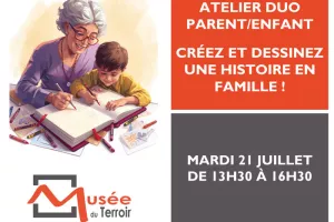 Atelier duo parent/enfant :créez et dessinez une histoire en famille