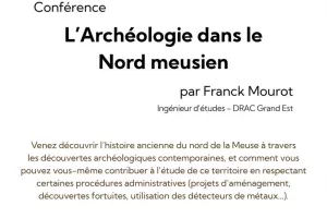 Conférence - Archéologie dans le Nord meusien