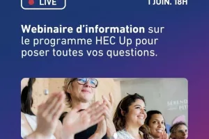 Vous voulez en savoir plus sur le programme HEC Up et rencontrer notre équipe ?