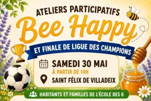 Bee Happy et finale de ligue des champions