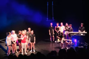 Spectacle de la classe cirque du collège de Nexon