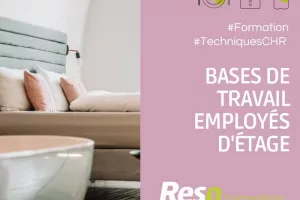 Formation "Bases de travail Employés d'étage"