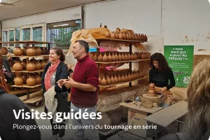 VISITES GUIDÉES DANS NOTRE MANUFACTURE DE POTERIES D’ARROSAGE OYAS®