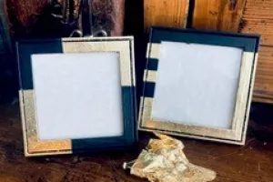 Décoration artisanale à la feuille de cuivre