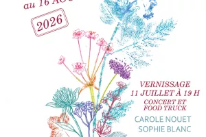 Vernissage de la 2ᵉ exposition – En Flore et Sens