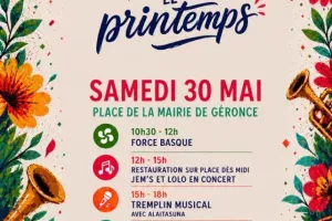 Géronce fête le Printemps !