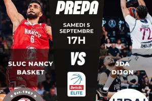 Match de gala à Mirecourt - Match prépa SLUC Nancy Basket contre JDA Dijon