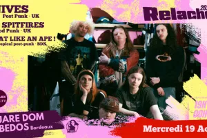 RELACHE #17 : KNIVES + THE SPITFIRES + SWEAT LIKE AN APE!
