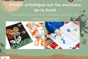 Musée du liège : Atelier artistique sur les animaux de la forêt