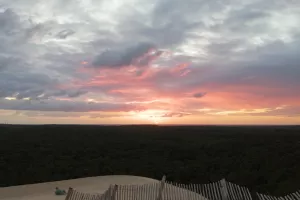 Lever du soleil sur la Dune du Pilat