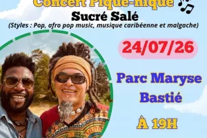 « Soirées estivales » Sucré Salé (Musique aux sonorités caribéenne, afro pop et Malgache)
