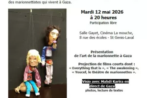 ÊTRE MARIONNETTISTE A GAZA