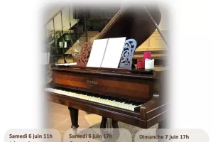 Autour du piano: concert au temple protestant