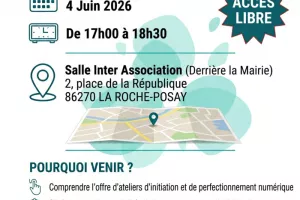 Réunion de présentation - Inclusion Numérique à La Roche Posay