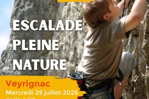 ÉTÉ ACTIF : Escalade pleine nature à Veyrignac