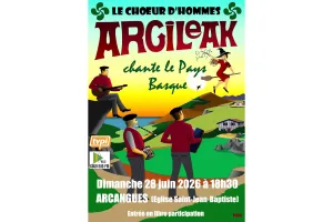 Concert du choeur d'hommes Argileak