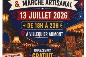 Brocante et marché artisanal semi-nocturne