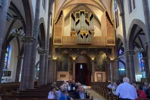 A la découverte du grand orgue de la Basilique de Marienthal