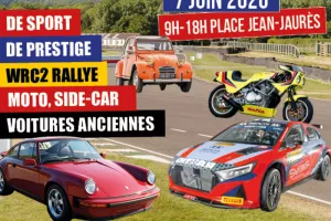 Grand rassemblement de véhicules à Naintré