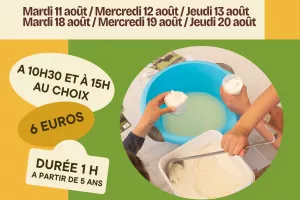 Atelier de fabrication et de dégustation de fromage