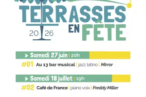 Terrasses en fête - concert piano voix