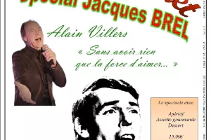 Soirée Cabaret spécial Jacques Brel