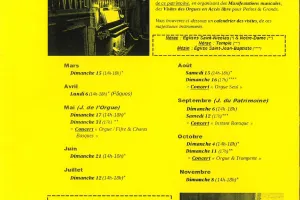 Orgues en Albret - "Duo Horme" - Concert orgue & trompette