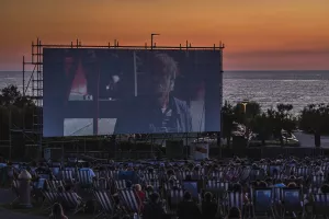 Monciné à la plage