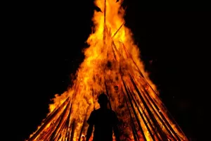 Repas et Feu de la Saint-Jean
