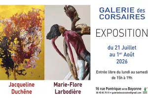 Exposition Jacqueline Duchêne et Marie-Flore Larbodière