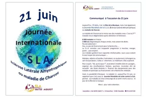 Journée internationale de la SLA (ou maladie de Charcot)