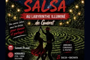 Soirée salsa au Labyrinthe illuminé