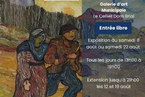 EXPOSITION "DES DESSINS À LA TOILE" DE GÉRARD BRANLAND