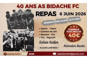 Les 40ans de l'AS Bidache FC