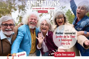 ANIMATIONS SENIORS ET AIDANTS : ATELIER SENSORIEL