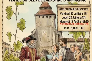 Visite guidée : L'échappée armagnacaise du Roi Henri IV