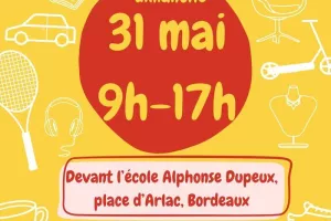 Vide-grenier de l'association AFTP de l'école Alphonse Dupeux - A Fond Tu Peux