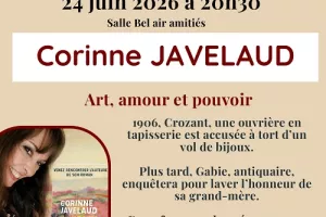 Café littéraire avec Corinne JAVELAUD