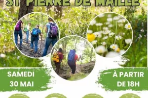 St Pierre de Maillé - Marche gourmande 30 mai 2026 - à partir de 18h00
