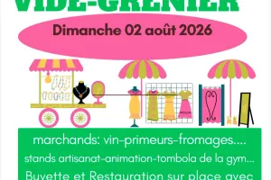 Marché d'été et vide grenier